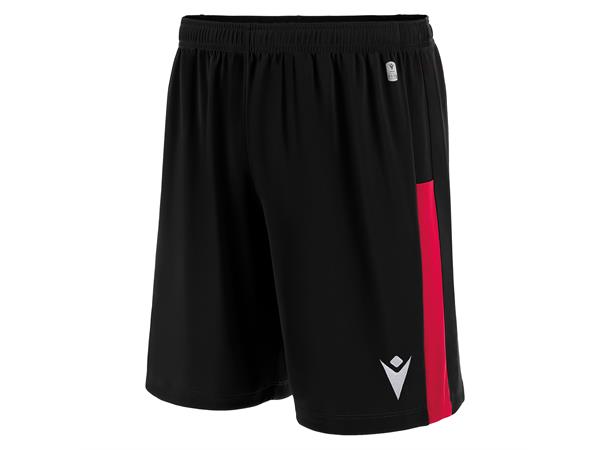 Skara Short BLK/RED 4XS Teknisk shorts i ECO-tekstil - Unisex 