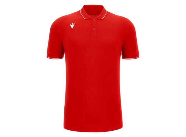 Comedy Eco Polo RED 3XS Poloskjorte i Ecotekstil- Unisex 