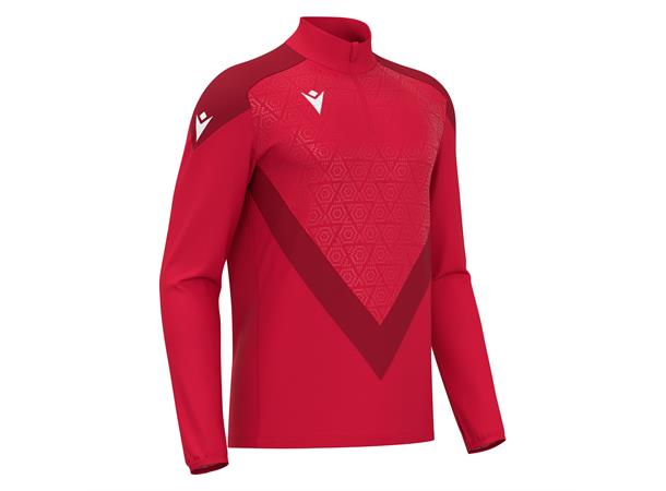 Yaruga Training 1/4 Zip Top RED 4XL Teknisk treningsgenser - Unisex 