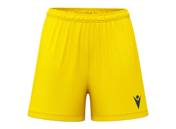 Nebula Woman Shorts YEL 3XS Teknisk kamp-og treningsshorts til dame 