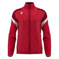 ODIN full zip top RED/WHT XS Jakke med kontrastdetaljer